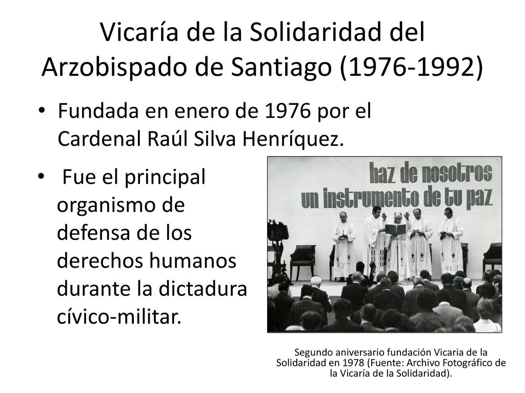 Vicaría de la Solidaridad del Arzobispado de Santiago ( )