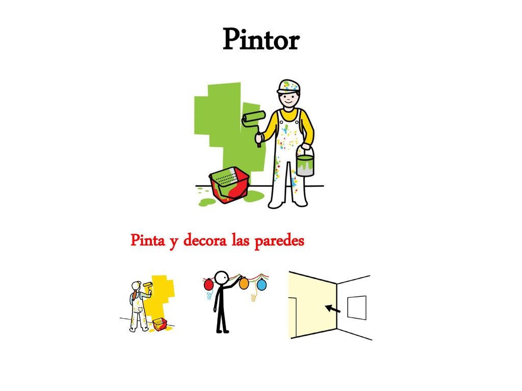 Pintor Pinta y decora las paredes