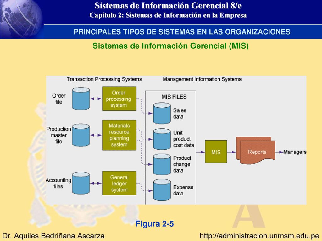 PRINCIPALES TIPOS DE SISTEMAS EN LAS ORGANIZACIONES