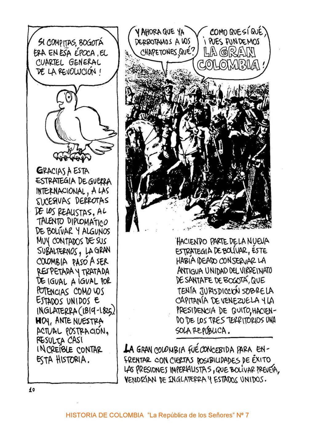 HISTORIA DE COLOMBIA La República de los Señores Nº 7