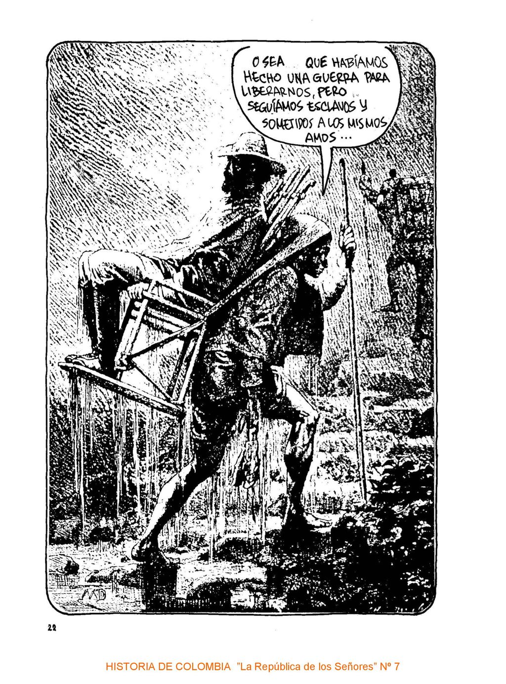 HISTORIA DE COLOMBIA La República de los Señores Nº 7