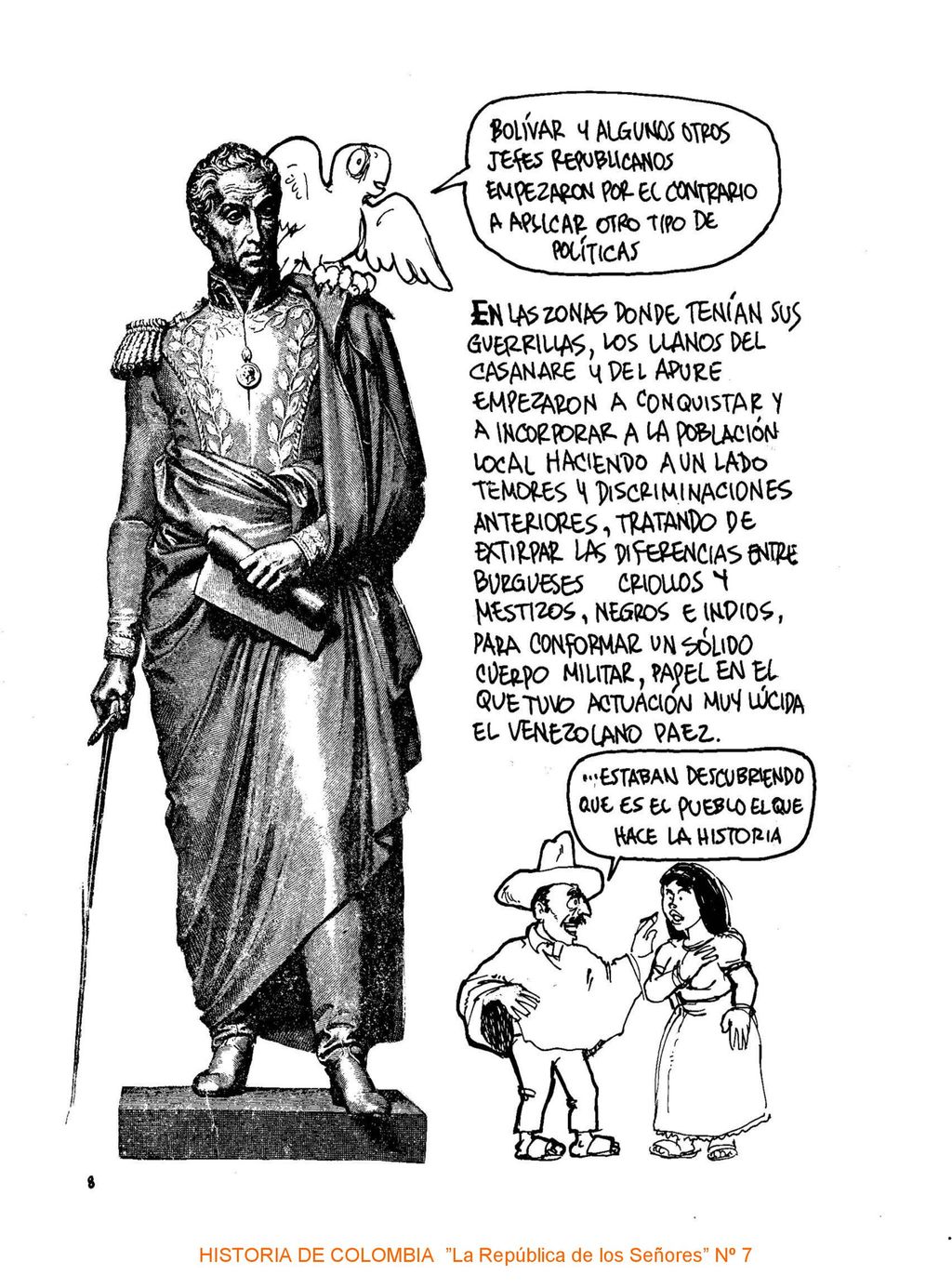 HISTORIA DE COLOMBIA La República de los Señores Nº 7