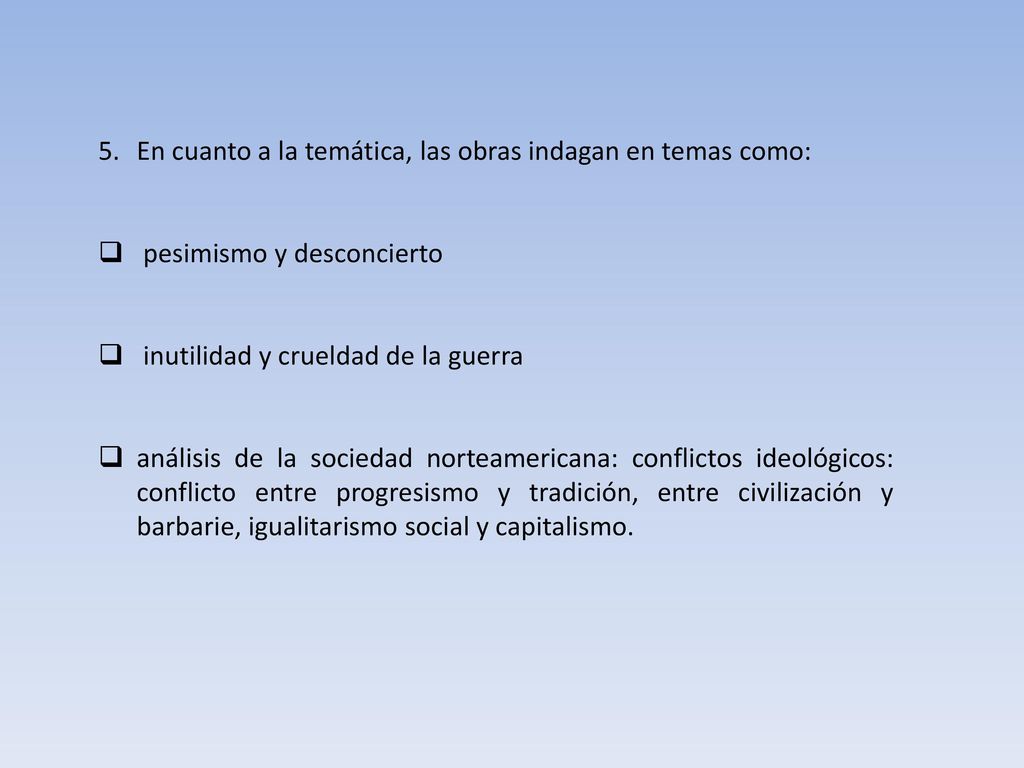 En cuanto a la temática, las obras indagan en temas como:
