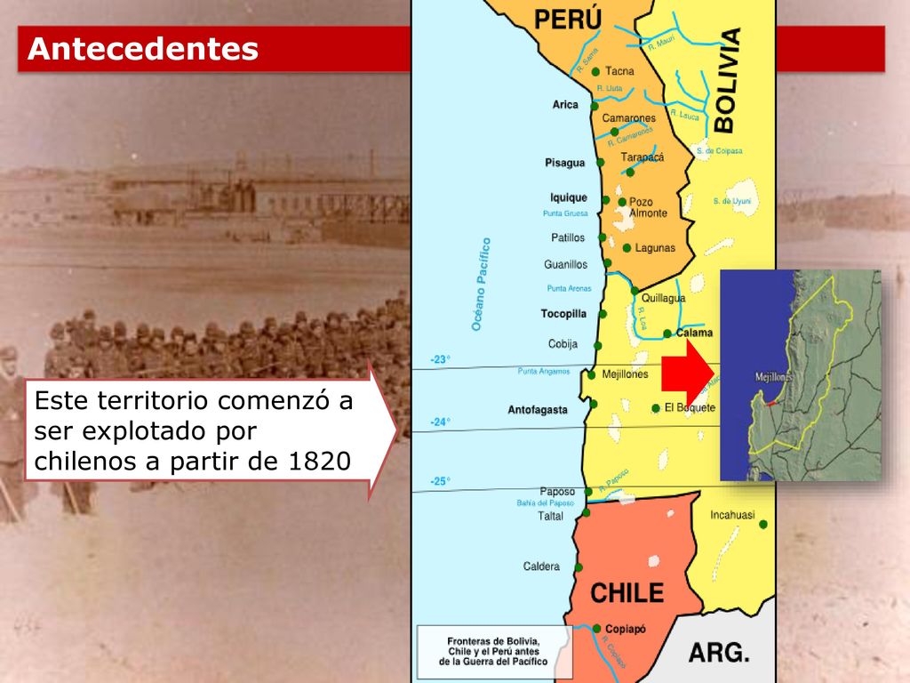 Antecedentes Este territorio comenzó a ser explotado por chilenos a partir de 1820