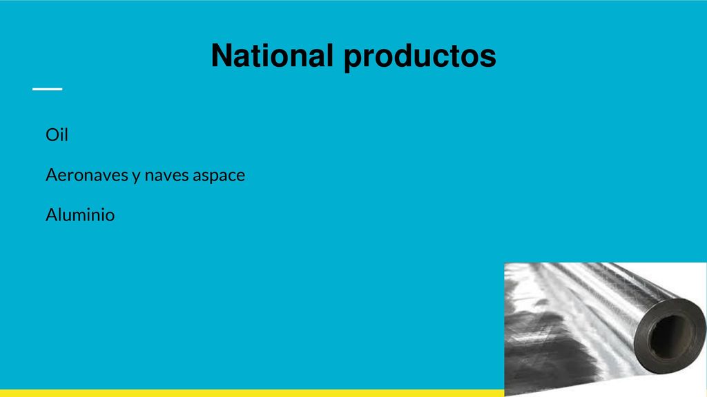 National productos Oil Aeronaves y naves aspace Aluminio