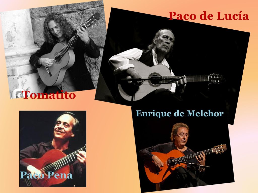 Paco de Lucía Tomatito Enrique de Melchor Paco Pena