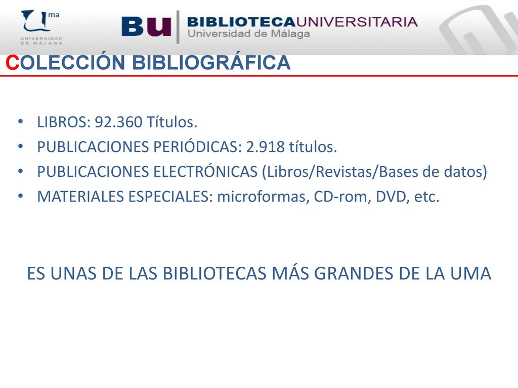 ES UNAS DE LAS BIBLIOTECAS MÁS GRANDES DE LA UMA