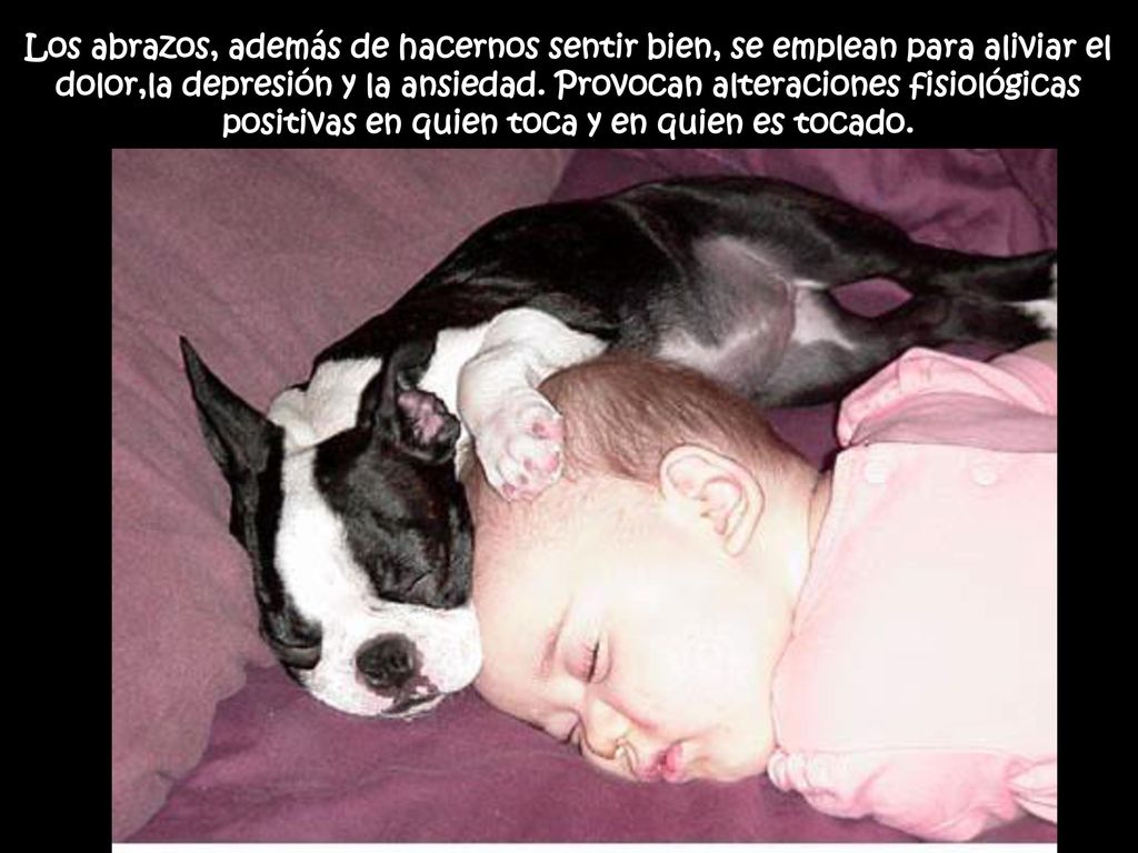 Los abrazos, además de hacernos sentir bien, se emplean para aliviar el dolor,la depresión y la ansiedad.