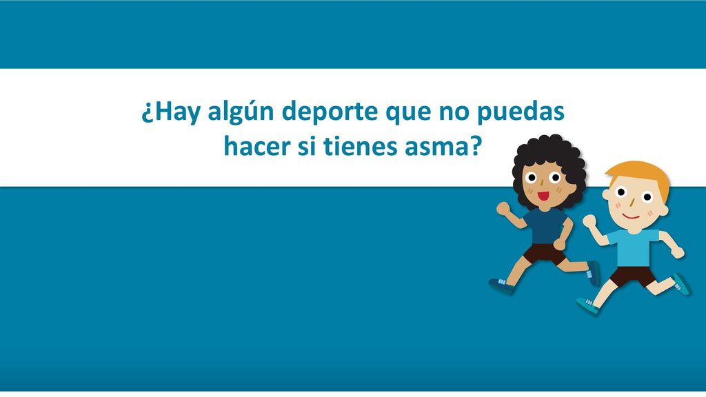 ¿Hay algún deporte que no puedas hacer si tienes asma