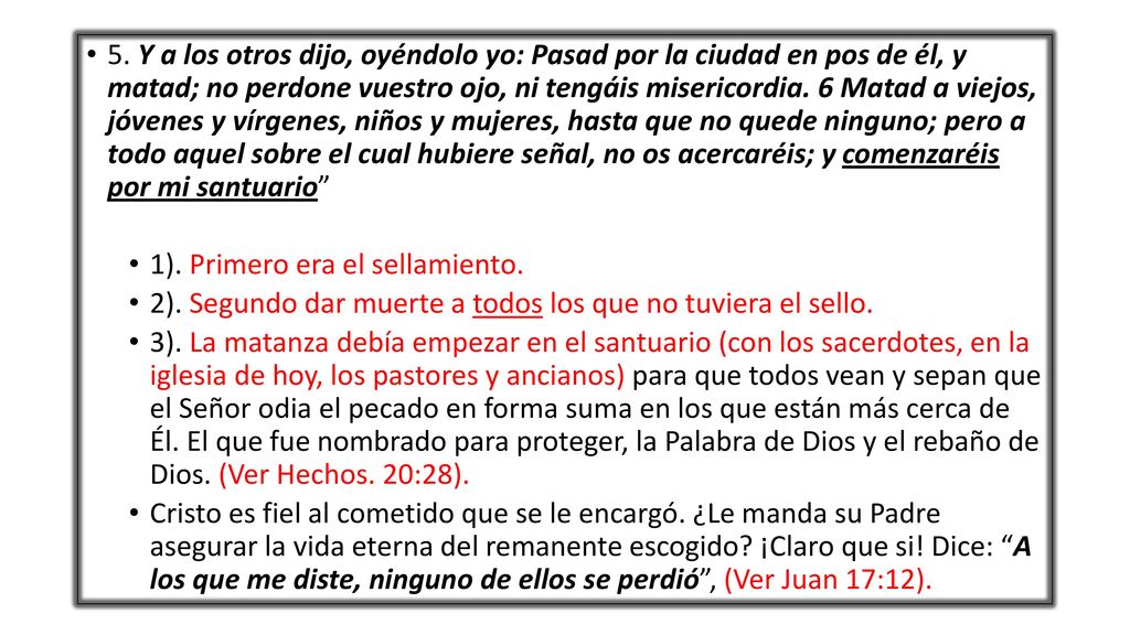 El sellamiento de Ezequiel 9 y la Gran comición - ppt descargar El sellamiento de Ezequiel 9 y la Gran comición - ppt descargar