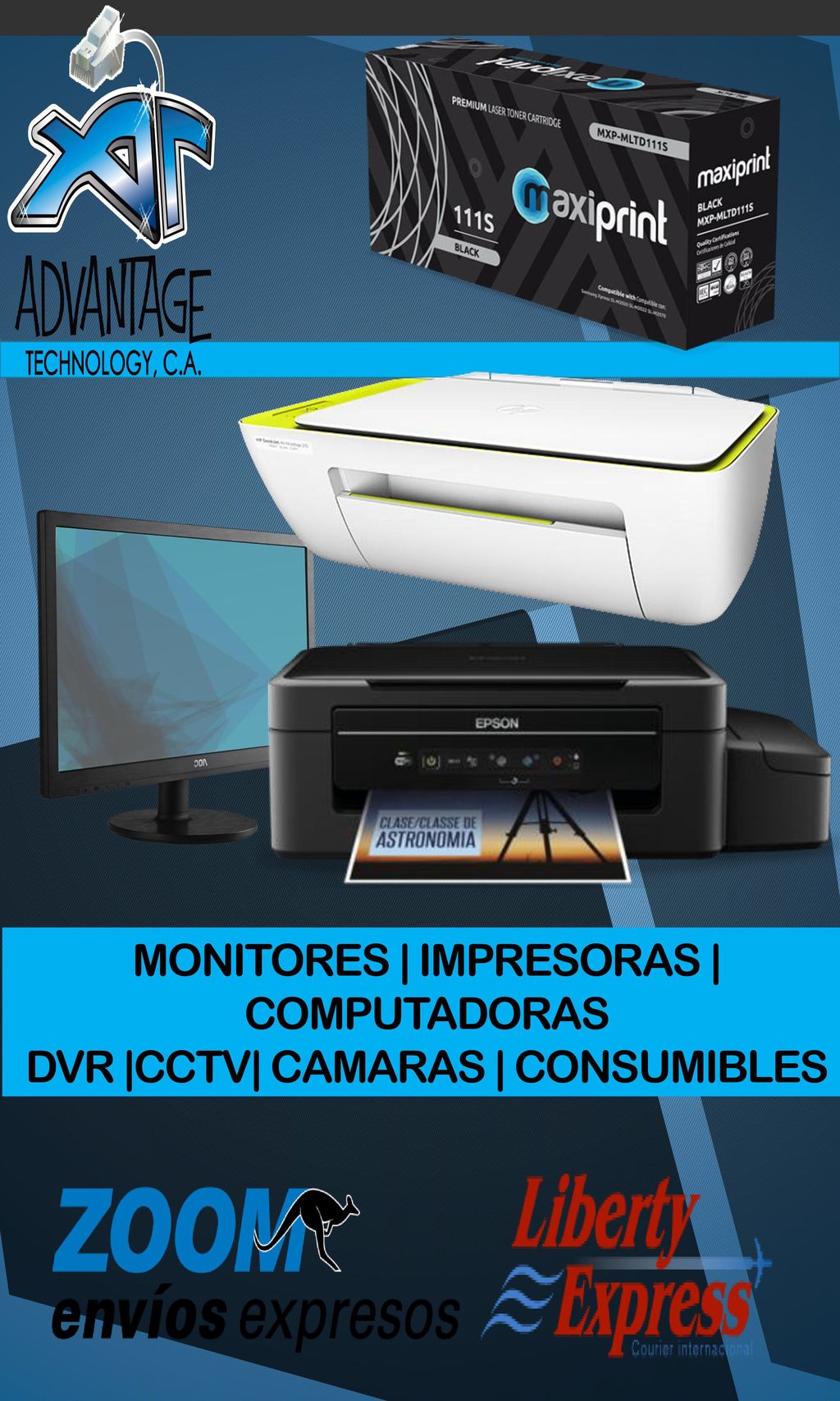 MONITORES | IMPRESORAS | COMPUTADORAS DVR |CCTV| CAMARAS | CONSUMIBLES