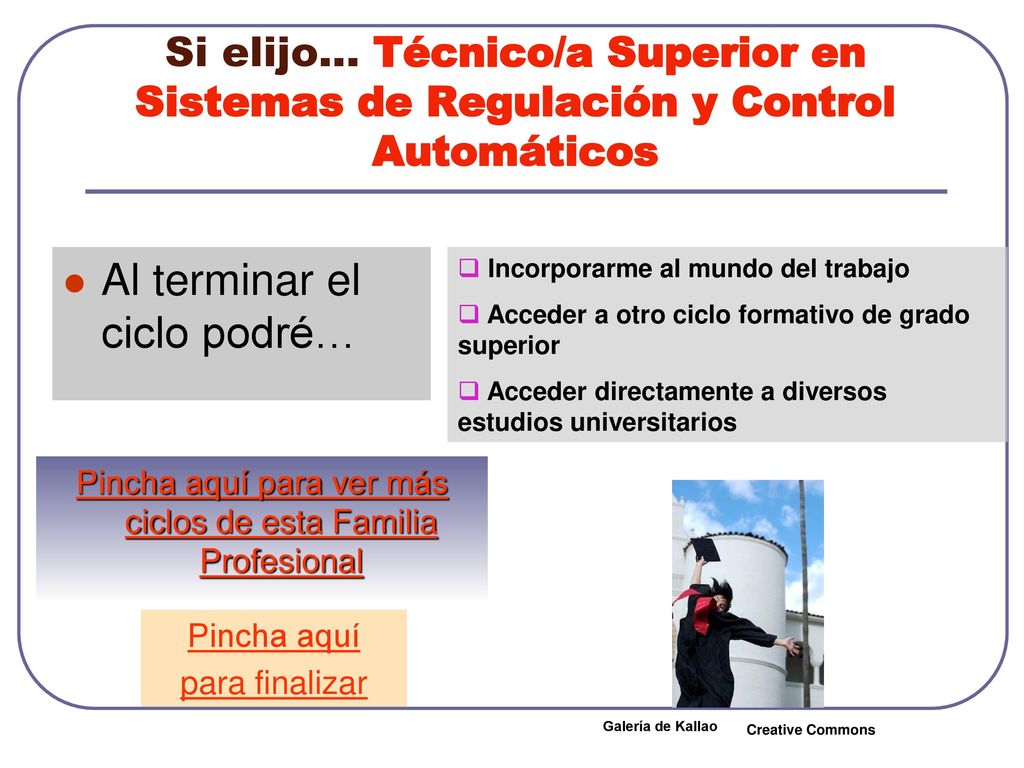 Pincha aquí para ver más ciclos de esta Familia Profesional