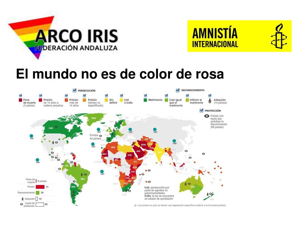 El mundo no es de color de rosa