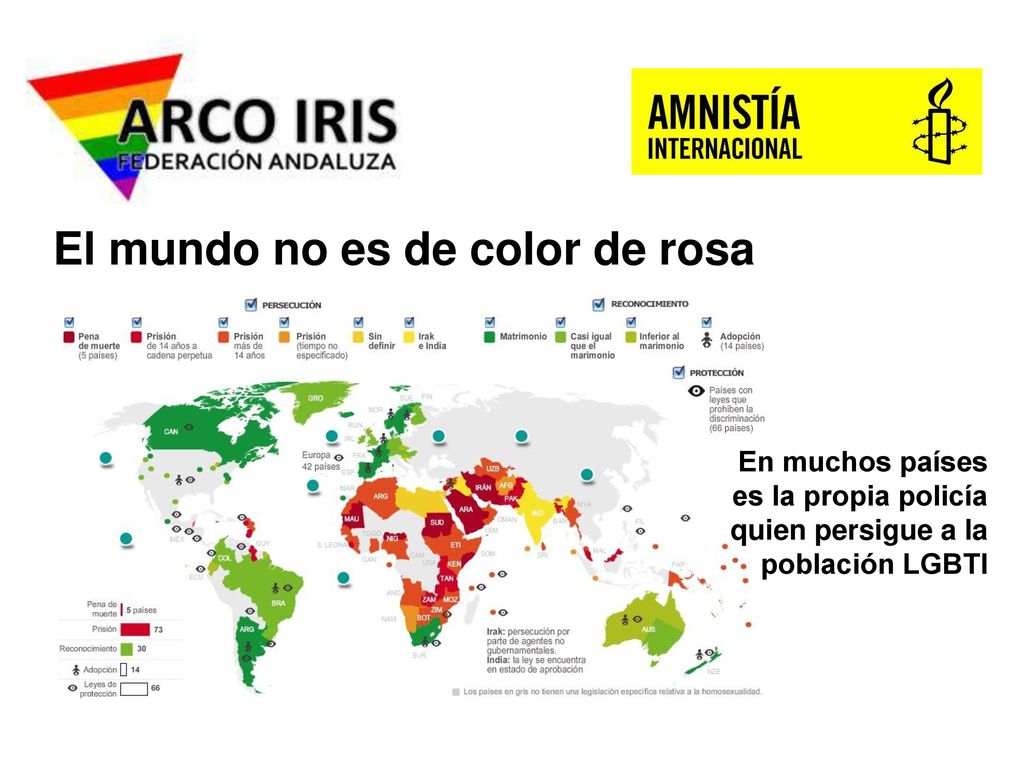 El mundo no es de color de rosa