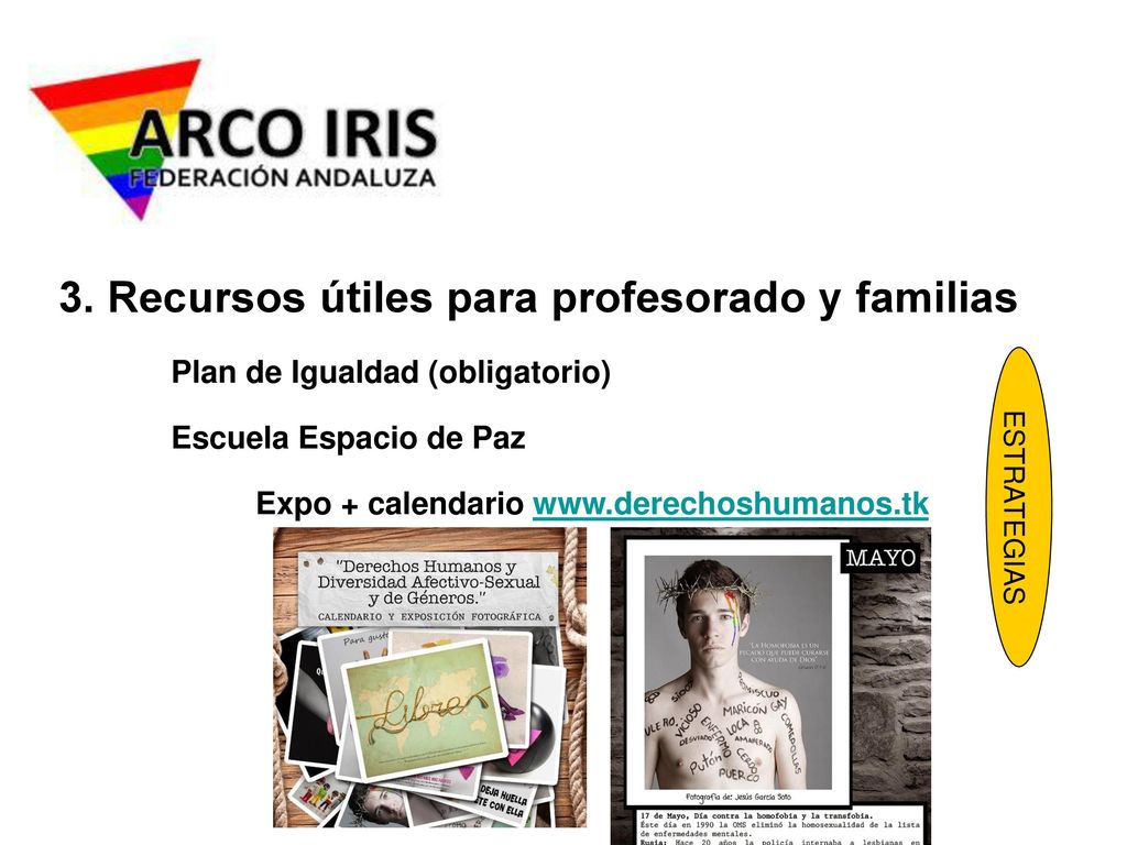 3. Recursos útiles para profesorado y familias