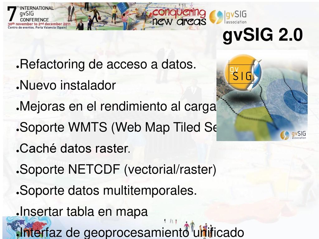 gvSIG 2.0 Refactoring de acceso a datos. Nuevo instalador