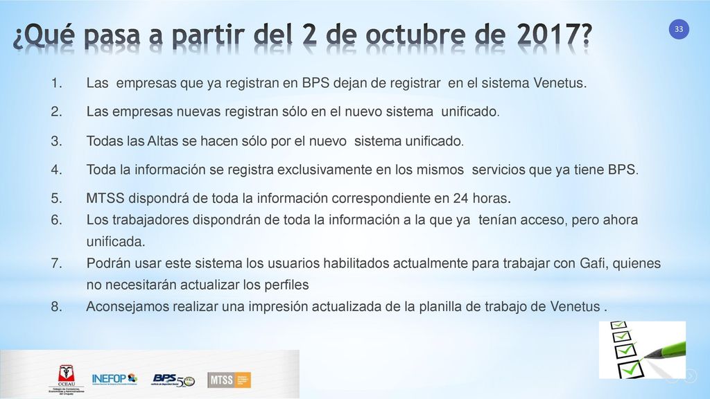 ¿Qué pasa a partir del 2 de octubre de 2017