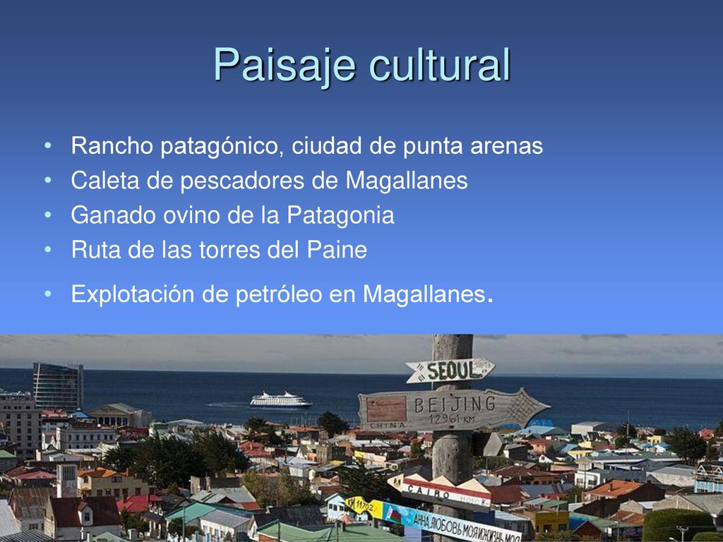 Paisaje cultural Rancho patagónico, ciudad de punta arenas