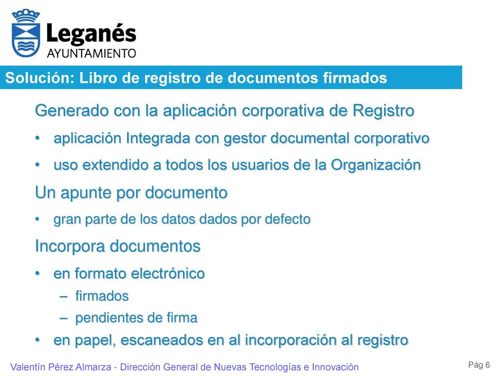 Generado con la aplicación corporativa de Registro