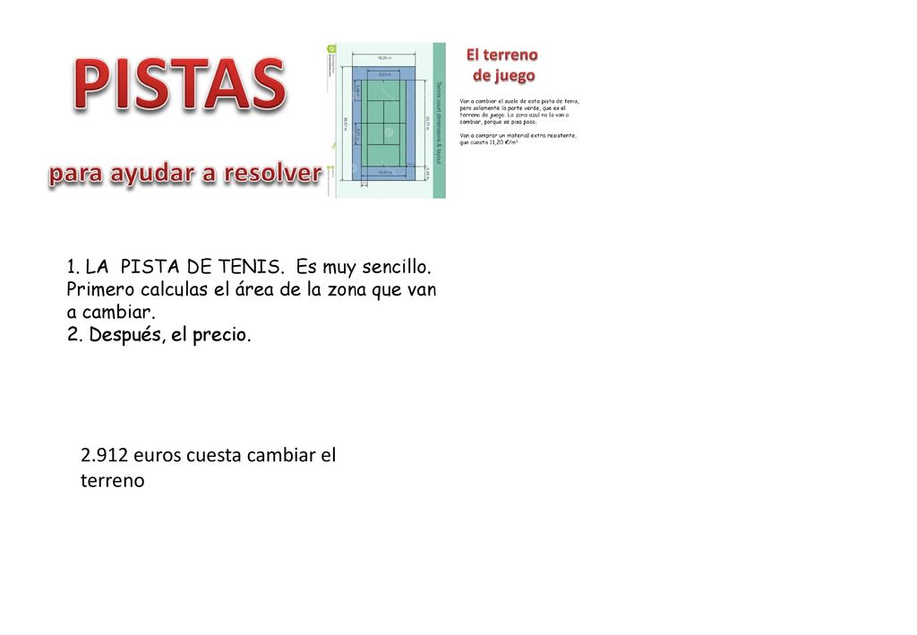 PISTAS para ayudar a resolver euros cuesta cambiar el terreno