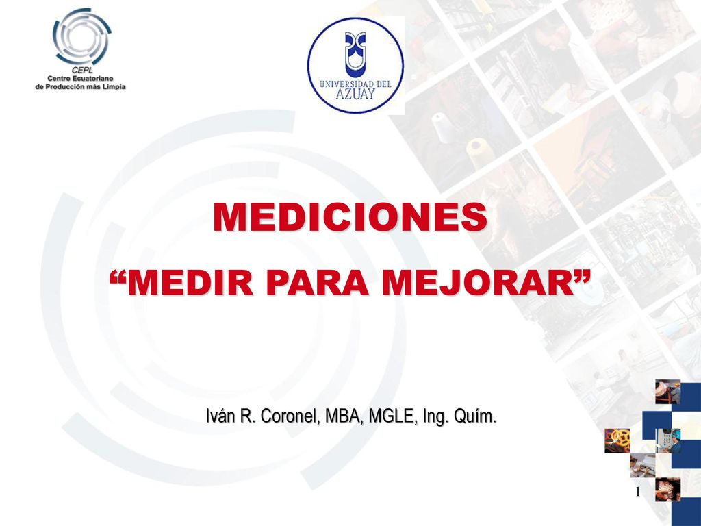 Iván R. Coronel, MBA, MGLE, Ing. Quím.