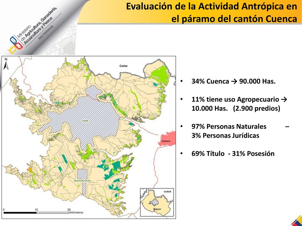 Evaluación de la Actividad Antrópica en el páramo del cantón Cuenca