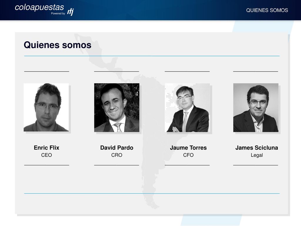 Quienes somos coloapuestas Enric Flix David Pardo Jaume Torres