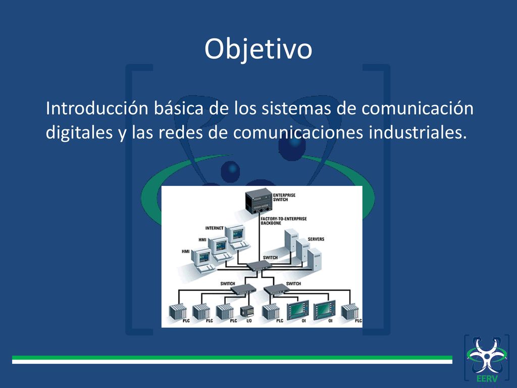 Objetivo Introducción básica de los sistemas de comunicación digitales y las redes de comunicaciones industriales.