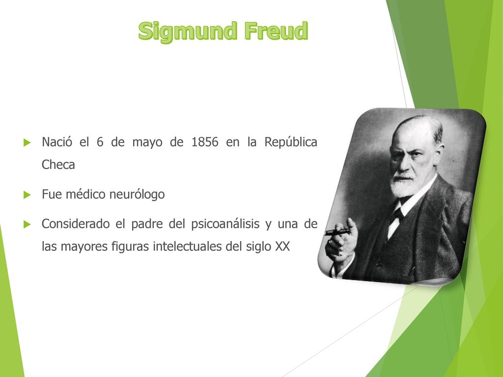 Sigmund Freud Nació el 6 de mayo de 1856 en la República Checa