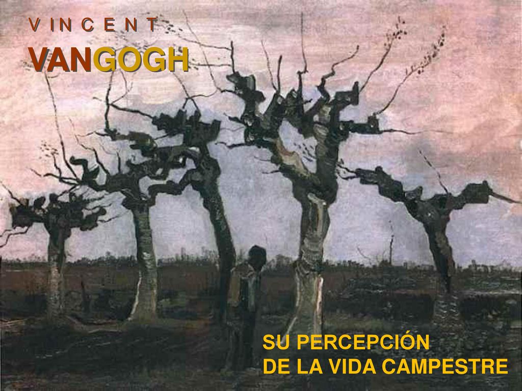 V I N C E N T VANGOGH SU PERCEPCIÓN DE LA VIDA CAMPESTRE