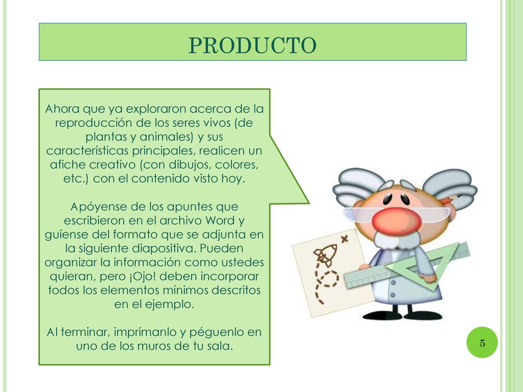 Al terminar, imprímanlo y péguenlo en uno de los muros de tu sala.