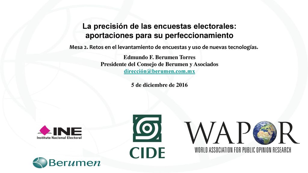 aportaciones para su perfeccionamiento Edmundo F. Berumen Torres