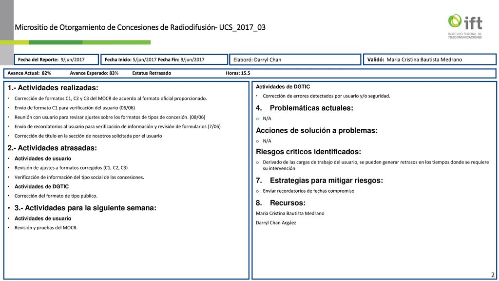 Micrositio de Otorgamiento de Concesiones de Radiodifusión- UCS_2017_03