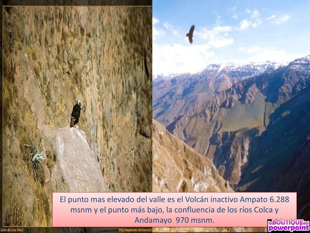 El punto mas elevado del valle es el Volcán inactivo Ampato 6