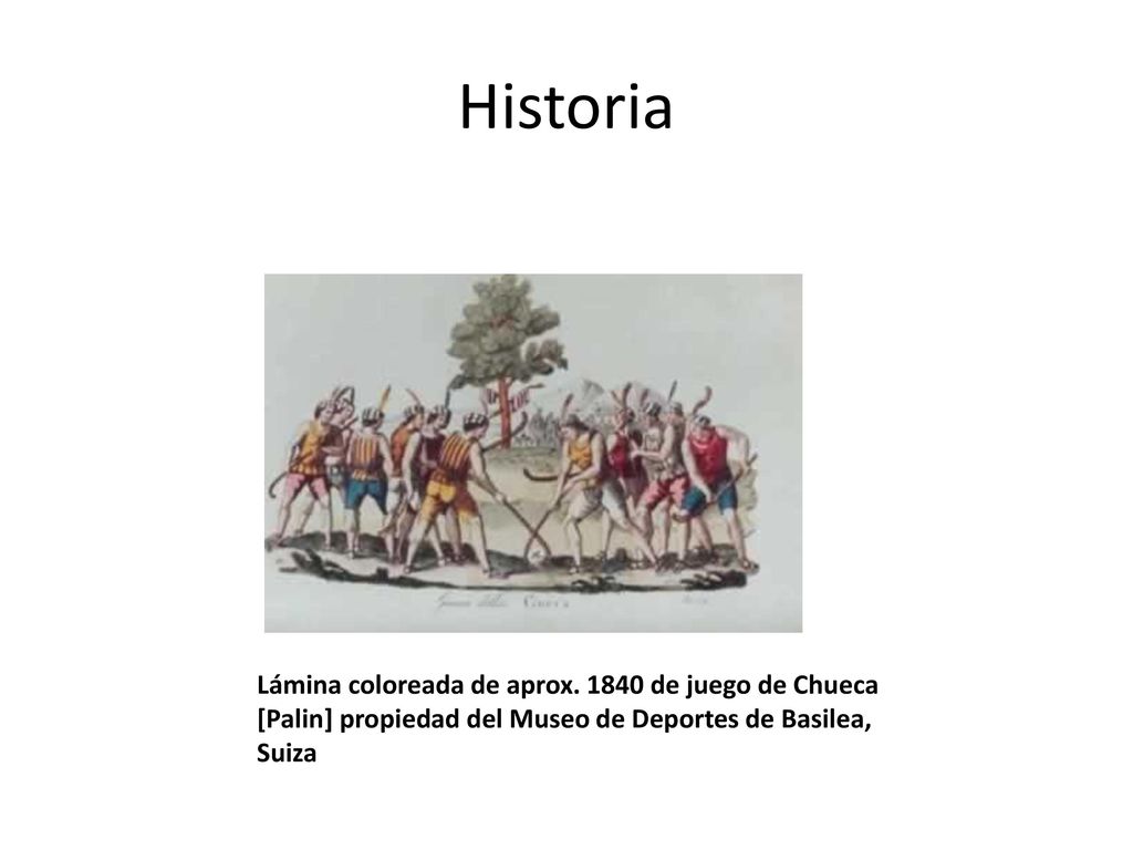 Historia Lámina coloreada de aprox.