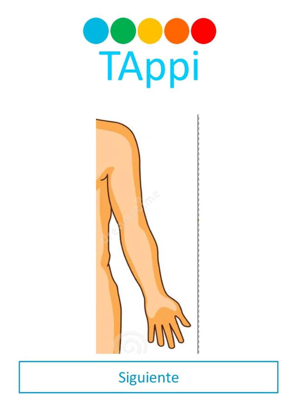 TAppi (lista de síntomas) check box Siguiente