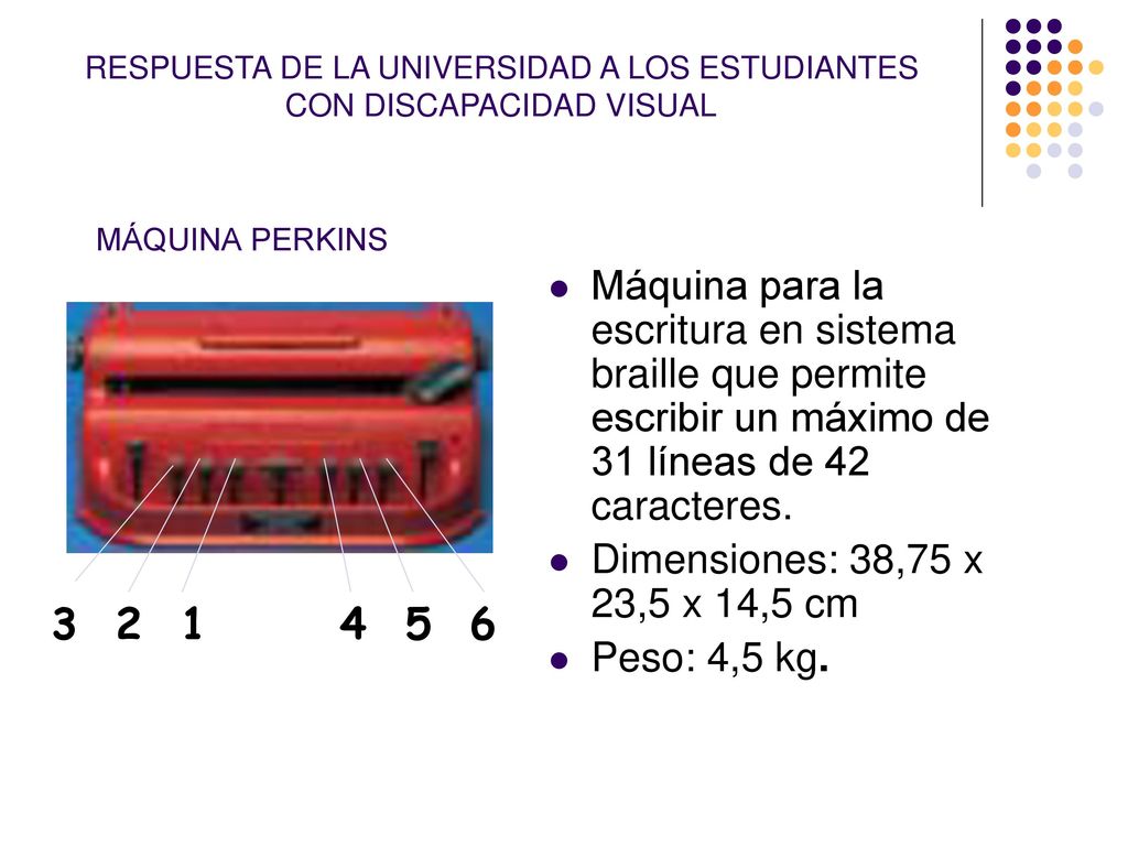 RESPUESTA DE LA UNIVERSIDAD A LOS ESTUDIANTES CON DISCAPACIDAD VISUAL