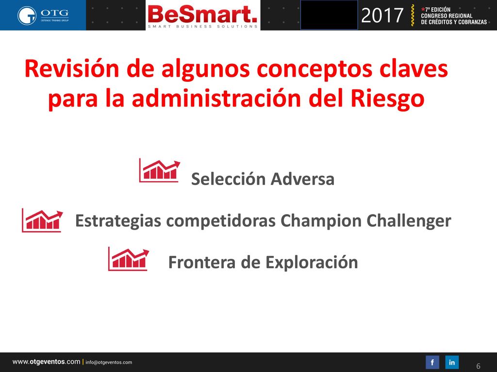 Revisión de algunos conceptos claves para la administración del Riesgo