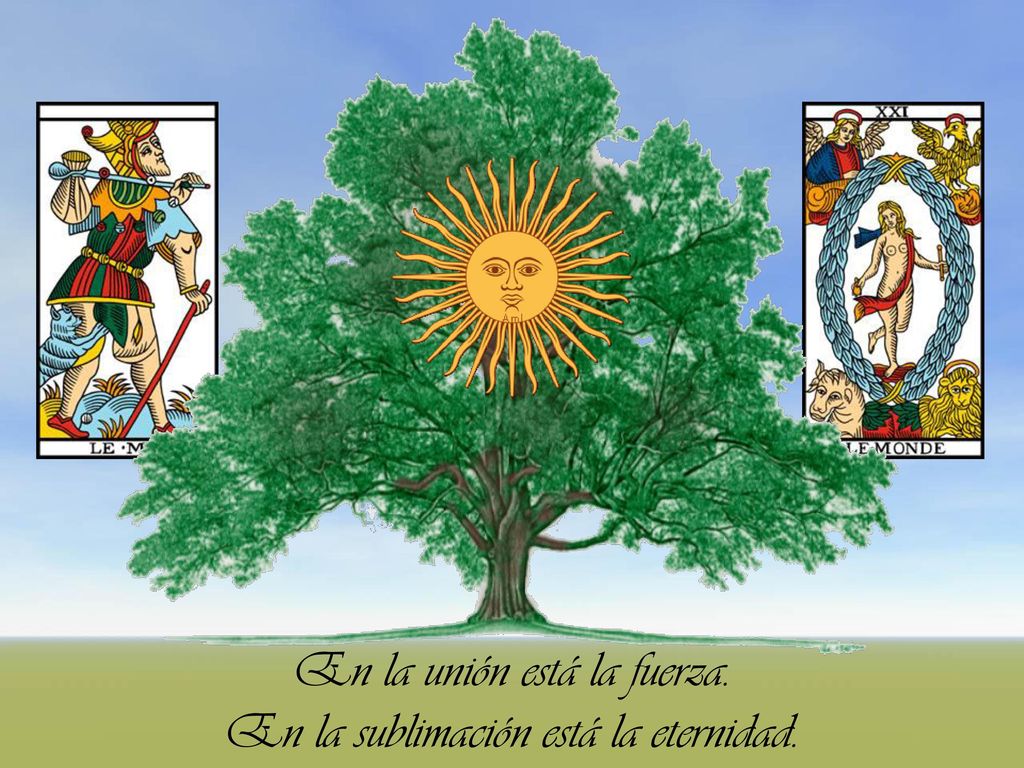 En la unión está la fuerza. En la sublimación está la eternidad.