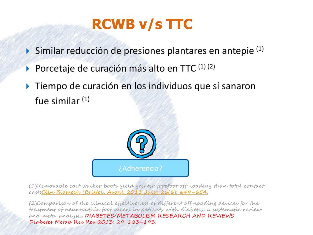 RCWB v/s TTC Similar reducción de presiones plantares en antepie (1)