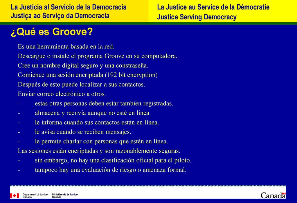 ¿Qué es Groove Es una herramienta basada en la red.