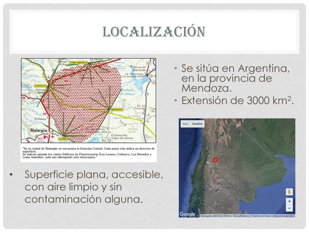 Localización Se sitúa en Argentina, en la provincia de Mendoza.