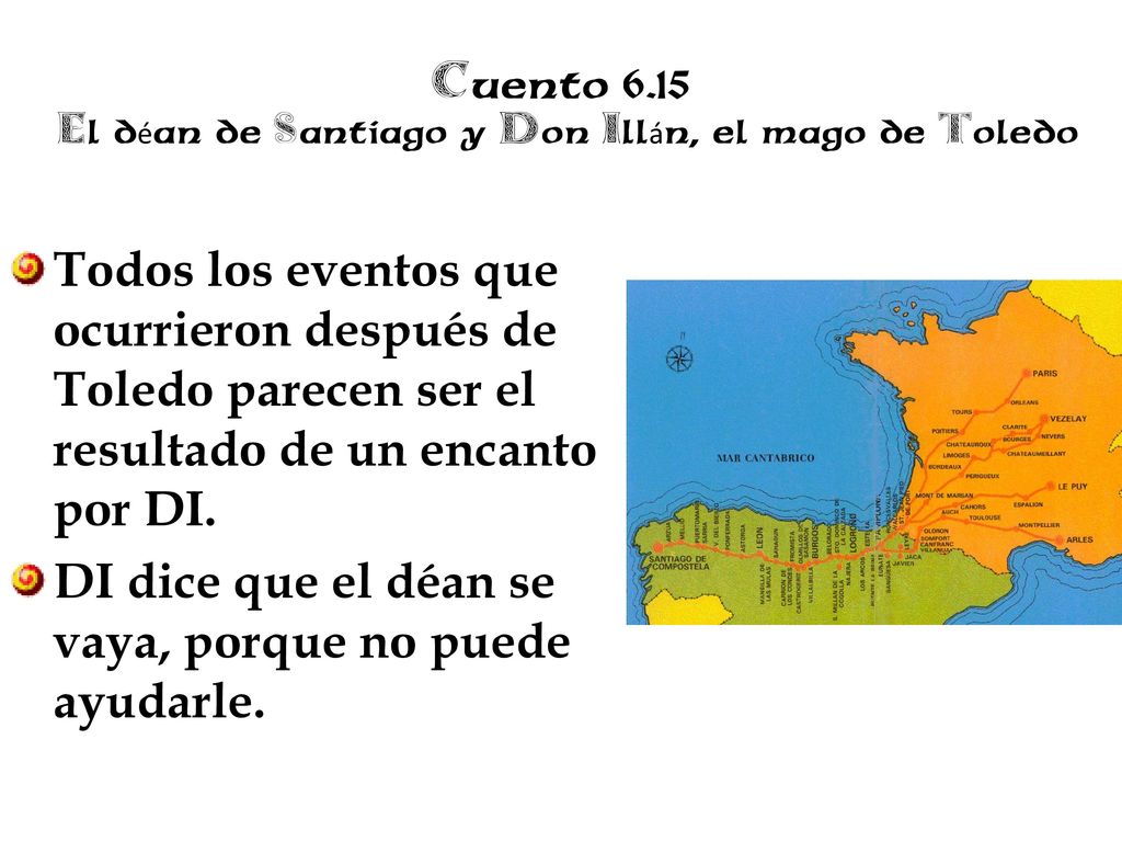 Cuento 6.15 El déan de Santiago y Don Illán, el mago de Toledo