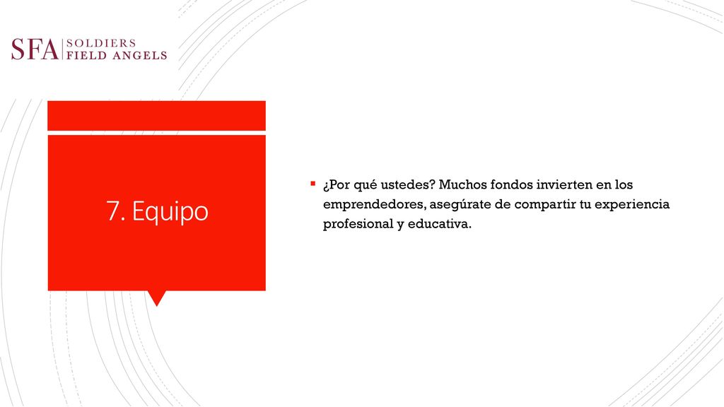 ¿Por qué ustedes Muchos fondos invierten en los emprendedores, asegúrate de compartir tu experiencia profesional y educativa.