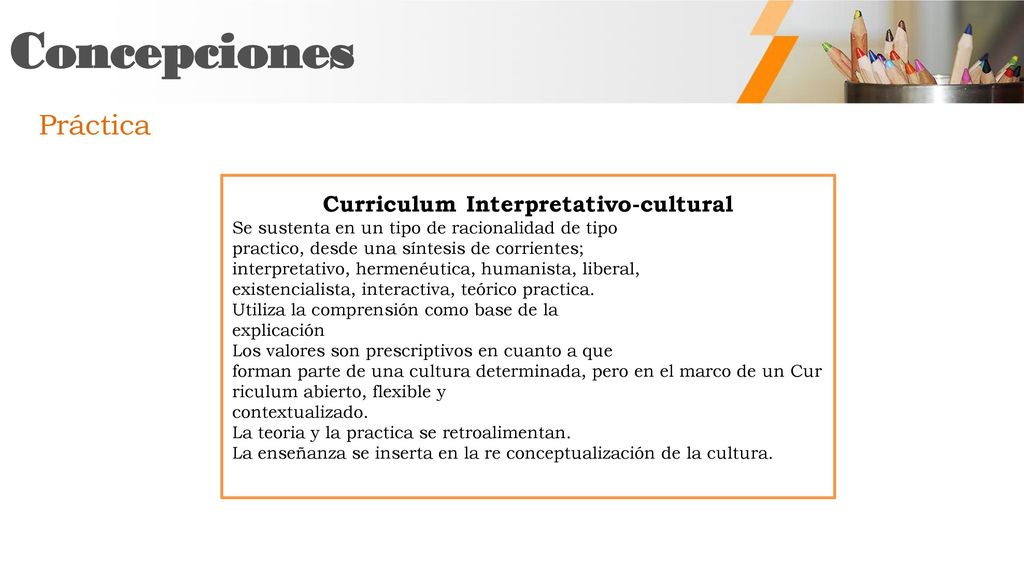 Curriculum Interpretativo-cultural