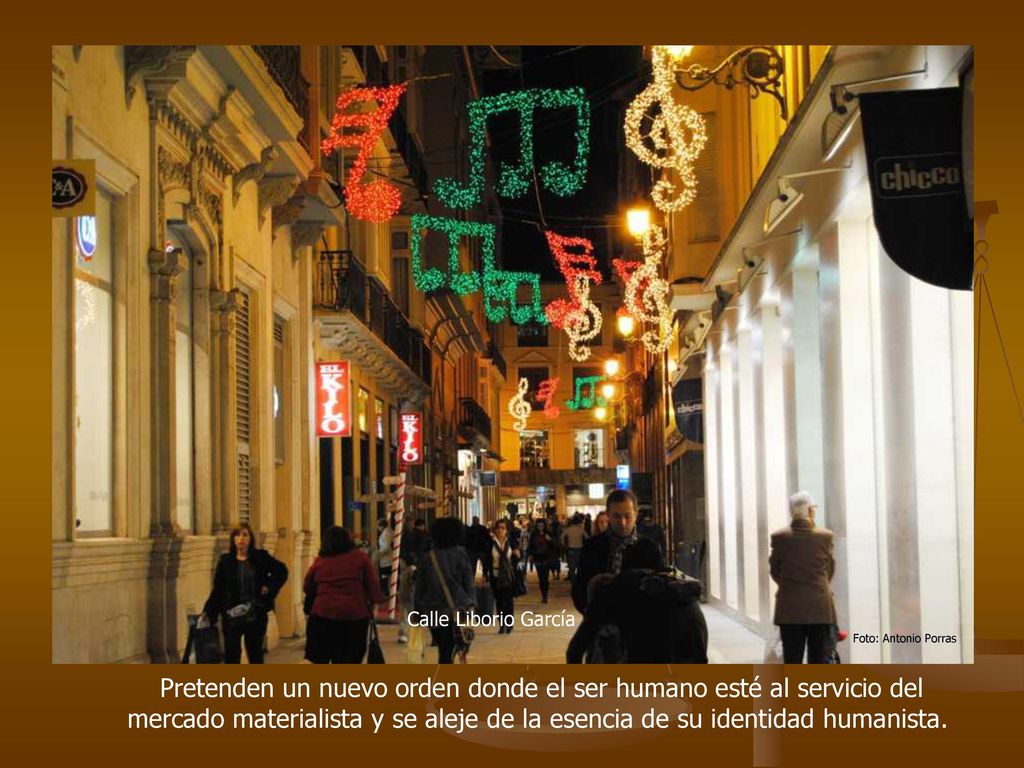 Pretenden un nuevo orden donde el ser humano esté al servicio del