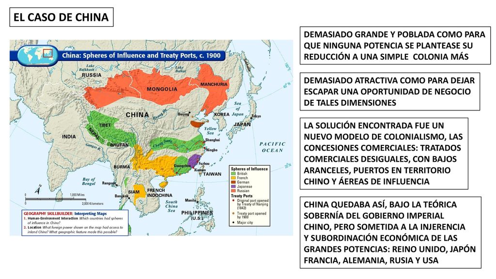 EL CASO DE CHINA DEMASIADO GRANDE Y POBLADA COMO PARA