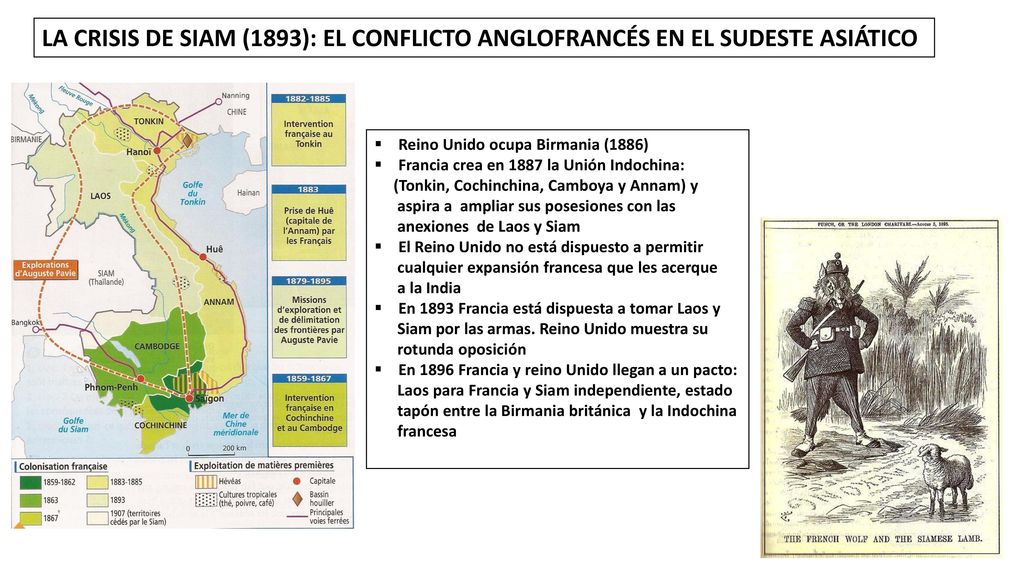 LA CRISIS DE SIAM (1893): EL CONFLICTO ANGLOFRANCÉS EN EL SUDESTE ASIÁTICO