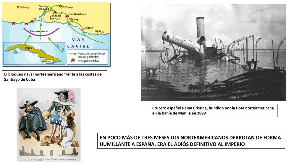 EN POCO MÁS DE TRES MESES LOS NORTEAMERICANOS DERROTAN DE FORMA