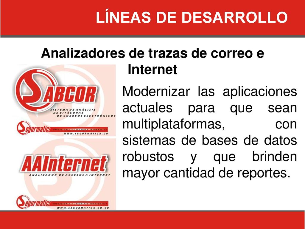 Analizadores de trazas de correo e Internet